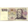 ČESKO. 1000 korun 1996. Série C 72. Hej. CZ 19.