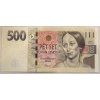 ČESKO. 500 korun 2009. Série K 23 Hej. CZ 29