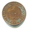 NĚMECKO. 1 Reichspfennig 1931/D.