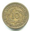 NĚMECKO. 10 Rentenpfennig 1923/A.