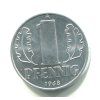 NDR. 1 Pfennig 1968.
