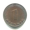 Německo. 1 Pfennig 1971/F.