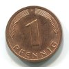 NĚMECKO. 1 Pfennig 1984/F