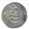 PERSIE. Chusro II. (590-628). Drachma. Mincovna NY = Noharahd. Rok 23. Ag.