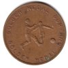 VELKÁ BRITÁNIE. Golden Medal Gum. Reklamní žeton. Fotbal.