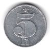 ČESKOSLOVENSKO. 5 haléřů 1988.