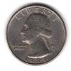 USA. 1/4 dollar 1989/D.
