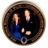 Cookovy ostrovy. 1 dollar 2010. Princ William a Catherine Middleton.