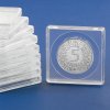 Čtvercové kapsle na mince Ø 17 mm - 10