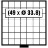 Šuplík BEBA Mini 49 polí na mince Ø 33,8 mm - 4