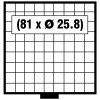 Šuplík BEBA Mini 49 polí na mince Ø 33,8 mm - 5