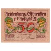NEIDENBURG - Ostpreussen / Nidzica. 25, 50 Pfennig, 1 Mark 1921. 3 ks.