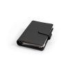 tokyo black travel money ring binder incl 5 zip pockets