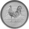 001435 stribrna investicni mince year of the rooster rok kohouta lunarni 1 oz 2005 01 det