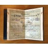 Železničná preukázka z roku 1929.