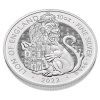 10oz british tudor beasts lion of england edge